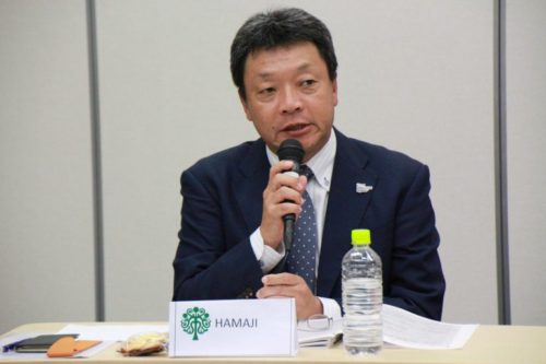 Photograph of Mr. Kazuhiro Hamaji.