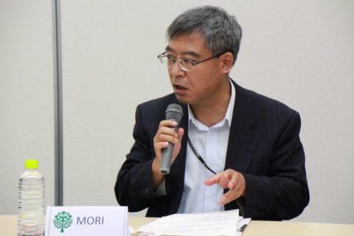 Photograph of Mr. Kazuhiko Mori.