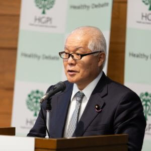 Photograph of Mr. Keizo Takemi.