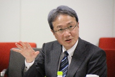 Photograph of Mr. Kazuhiro Tateda.