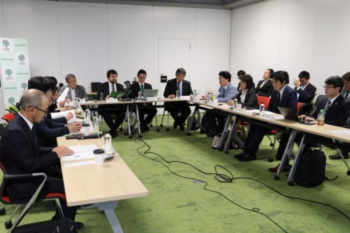 Photograph of what Meeting to Debate the Policy Recommendations of AMR Alliance Japan looked like.